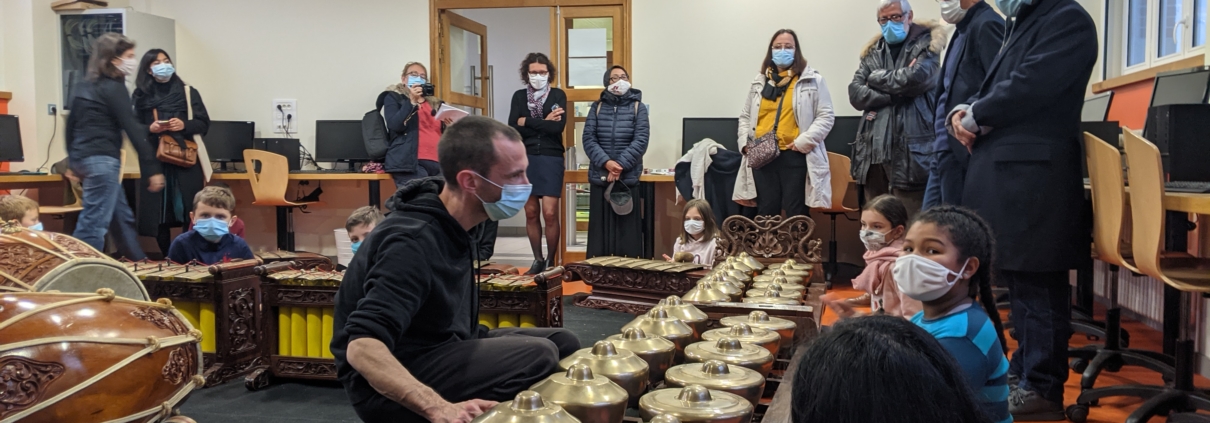 ambassade indonésie ateliers gamelan