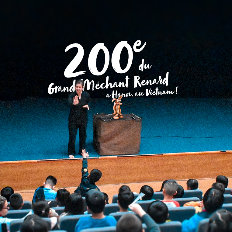 200e du Grand Méchant Renard, à Hanoï